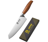 Set De Cuchillos De Cocina Acero Inoxidable Corte De Carne Pescado Verduras Cuchillo Butcher Japonés Con Caja De Regalo Chef Knife Eco-amigable Stockado