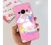 For Funda Xiaomi Redmi A3 Case 2024 Fashion Flower Transparent Silicone Soft TPU Phone Case For Xiomi Redmi A3 RedmiA3 4G Covers
