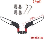 Rearview Mirror SXR125 For Aprilia Max 250 300 125 SR GT 200 SR APR300 Wind Wing Swivel Side Mirrors Retroviseur Espelhos Moto