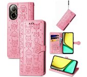 For Oppo find X7 reno11 realme 667 ultra pro 4G carcasa de móvil de cuero chino carcasa de billetera resistente a los araña