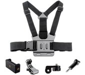 Chest mount for action cameras and phones. For GoPro SJCAM Eken Xiaomi Adapter for GoPro Hero 9 10 11
