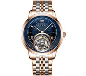 AILANG-Reloj Mecánico tourbillon auténtico para hombre, cronógrafo ultrafino de diez marcas famosas, hueco, nuevo, 2020