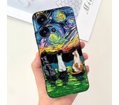 Women Fashion Back Capa For ITEL P40 ItelP40 P40+ P40 Plus Phone Case Soft Liquid Silicone Bumper Para Flower Butterfly Fundas
