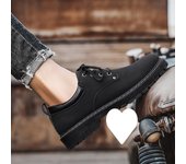 Primavera y verano zapatos de los hombres botas altas Martin plataforma de los hombres zapatos casuales