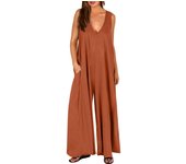 Monos casuales de mujer, monos de bolsillo de mujer casuales, monos finos