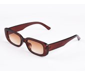 Nuevas gafas de sol retro con montura pequeña, gafas de sol de calle con montura de tinta rectangular europea y americana de moda para hombres y mujeres