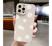 Funda de Teléfono con Estampado de Margarita Compatible con iPhone 13, 11, 12, 14, 15, 16 Pro Max Plus 16E Xr 8 7 Plus Se 2022 X XS Max