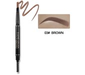 Double-head Eyebrow Pencil High Pigment Non-fading Waterproof Durable Five-color Eyebrow Pencil Eye Cosmetics For Women