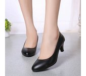 women low heels shoes casual slip on shoes