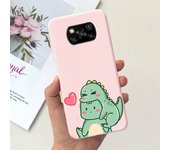 Case For Xiaomi Poco X3 Pro NFC Phone Cover Lovely Dinoaur Butterfly Silicone Soft Cases For Xiaomi Poco X3 GT X3Pro X3NFC Coque