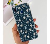 For Samsung Galaxy A20s Samsung A20 A30 Back Cover Phone Case Transparent Soft TPU Silicone Coque Women Fashion Flower Butterfly