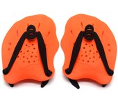 Paletas de mano de natación con correas ajustables, Ayuda de entrenamiento de fuerza, accesorios de equipo deportivo para piscina, 1 par