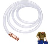Antistatic Hose with Copper Nipple Manual Pumping Oil Pipe Fittings Flexible Plumbing Pipe for A Variety of Vehicles