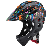Cascos para niños ajustable transpirable rodillo equilibrio Bbike casco deportivo LED bicicleta montar Scooter casco completo para niños