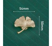 KAK 5pcs Gold Cabinet Knobs and Handles Animal Plant Shape Design Kitchen Handles Zinc Alloy Furniture Handle Door Hardware