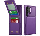 Funda de teléfono con tarjetero para Samsung Galaxy S23 S21 FE S24 S22 S20 Plus Note 20 Ultra A55 A35 A15 A54 A34 5G A05 A05S 4G