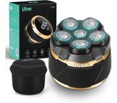 Ufree Head Shavers for Bald Men, Electric Shavers Razor, Rechargeable Bald Head Razor, Magnetic 6D Rotary Shaver, Waterproof Face Beard Trimmer Mens Grooming Kit, Gifts for Men