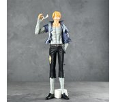 FIGURA DE ACCIÓN DE One Piece, Luffy, Sanji Zoro, estatua de batalla, modelo de Pvc, colección de muñecas, juguete de regalo, 28
