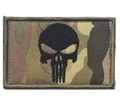 Embroidered Skull Si Vis Pacem Para Bellum Patches Tactical Hook Fastener Badge For vest Backpack Jacket