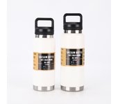 American 304 Acero Inoxidable Termo Taza Portátil Deportes Hervidor de Agua de gran Capacidad de Vacío Espacio