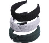 Headbands for Women Knotted Headband Workout Hairbands Top Knot Head Bands for Girls