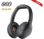 QCY H3 Lite ANC Wireless Headphones Active Noise Cancelling Over Ear Headset Bluetooth 5.3 Earphones HiFi Sound Gamging Earbuds