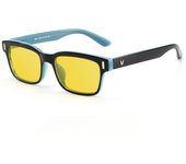 Filtro de Luz Azul antitensión de Ojos, bloqueo de Gafas Ultravioletas, para ordenador, Mejor Sueño