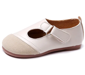 2024 Spring Fashion Children Leather Princess Shoes for Girls Casual Soft Bottom Breathable Flats South Korean Style Dress Shoes