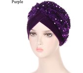 Women Headscarf Headband Head Wraps Hijab Chemo Cap Turban Hat Muslims Bonnet
