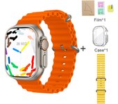 2025 New HK9 Ultra 2 Smartwatch Bluetooth Call Voice Assistant Information Reminder Screen Pointer Compass AMOLED Compatible with Android IOS Smartwatch