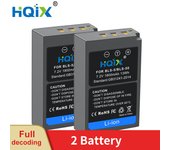 HQIX for Olympus E-M5 Mark III E-M10 Mark II III IV E-P7 P3 PM1 PM2 PL5 PL6 PL7 PL8 PL9 PL10 Camera BLS-5 BLS-50 Charger Battery