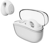 Transparent Ear-Clip Wireless Headphones Hifi Bass Stereo Earring TWS Bluetooth Earphone Touch With Mic Noise Cancelling Earbuds