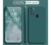 Para Samsung A21S funda para Samsung Galaxy A22 A31 A32 A41 funda de silicona TPU suave mate funda trasera de teléfono