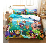 Cartoon Game Miitopia Bedding Set Duvet Cover Bed Set Quilt Cover Pillowcase Comforter king Queen Size Boys Adult Bedding Set