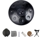 440Hz Steel Drum in D Minor 10/12 Notes Tongue Drum Percussion Instrument Handpan Drum