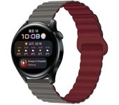 Applicable to 20mm and 22mm silicone magnetic loop strap for 6/4/5 pro/3/active 2 amazfit, HUAWEI watch GT 2e 3 bracelet