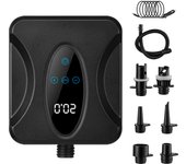 20PSI High Pressure Smart SUP Air Pump, Rechargeable Battery-Powered, Intelligent Dual Stage Inflation & Deflation, Auto-Off Air