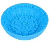 Pet Feeding Plate Silicone Mat Dog Cat Slow Food Lick Mat with Suction Cup Animals Feeder Bowl