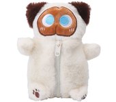 Siamese Cat Plush Pencil Case Large Capacity Pen Storage Bag Stationery Bag Makeup Bag Stuffed Animal Cat Pencil Bag