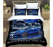 3D M-Mustang car logo Bedding Sets exquisite bed supplies set duvet cover bed comforter set bedding set luxury birthday gift