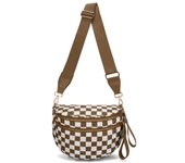Bolso de hombro, nueva moda de moda para mujer, versátil bolso de concha de gran capacidad de tela Oxford, bolso de mensajero ligero, bolso deportivo