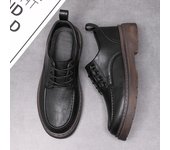 Martin botas de los hombres nuevo verano negro casual botas de cuero