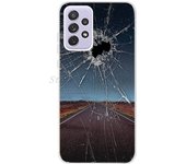 For Samsung A52 A72 Case Silicone Lavender Flower Painted Soft Phone Cover For Samsung Galaxy A52 5G A 52 A 72 A525F A526B Funda