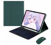 Backlit Keyboard for Samsung Galaxy Tab S9 FE Plus S9 FE+ 12.4 inch 2023 SM-X610 X616B Spanish keyboard Stand Case
