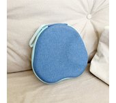 Para Anker SoundCore Q20i caja de almacenamiento para auriculares bolsa con cremallera EVA coloreado