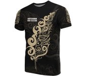 On demand printing New Zealand design Maori bulldog print men's short sleeved comfortable skin friendly summer t-shirt