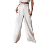 Classic Dress Pants New in Straight Leg Female Trousers Comfortable Solid High Waist Women's Pants Hot