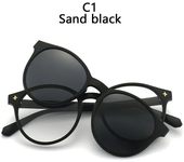 Hombre Mujer Gafas de sol polarizadas Gafas de sol con clip Monturas de gafas de sol