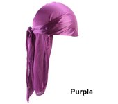 Silk Durag Turban Hijab Pirate Hat Cancer Head Scarf Chemo Cap Pre-Tied Headwrap Men Women Bandana