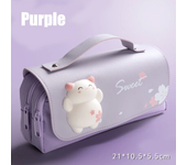 3D Kawaii Pencil Case Girls Decompression Pen Pouch Cute Waterproof School Supplies Aesthetic Organizer Box  Korean Stationery